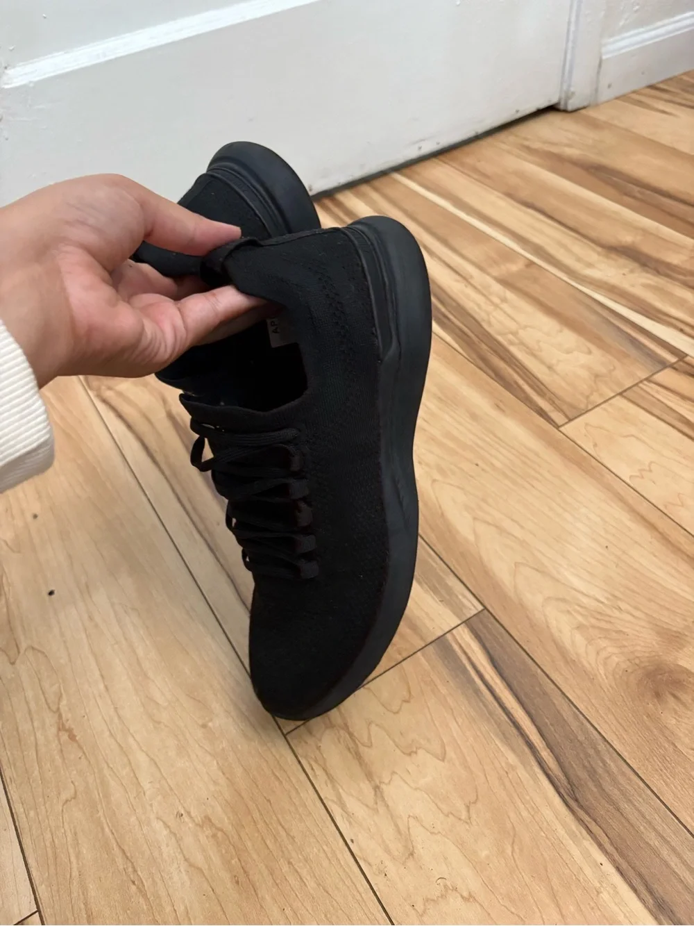 APL all black sneakers
